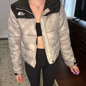 The North Face Women's Grey Puffer Jacket